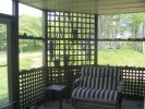 Screened in patio